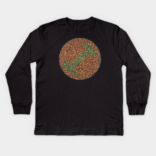 Color Blind Test StoneCutters Kids Long Sleeve T-Shirt